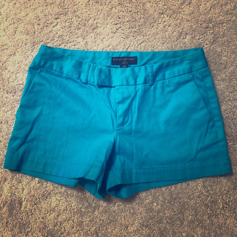 Fun, teal shorts